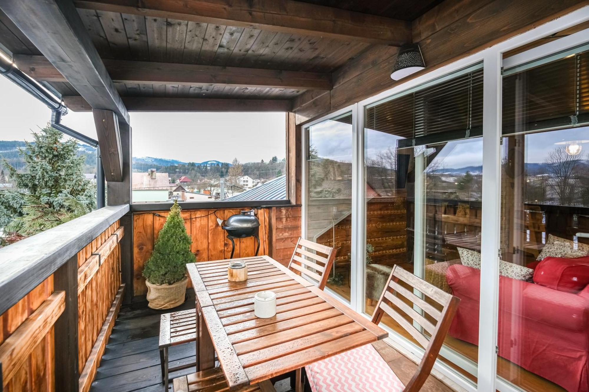 Apartman Nebe Dolní Lomná Exteriér fotografie